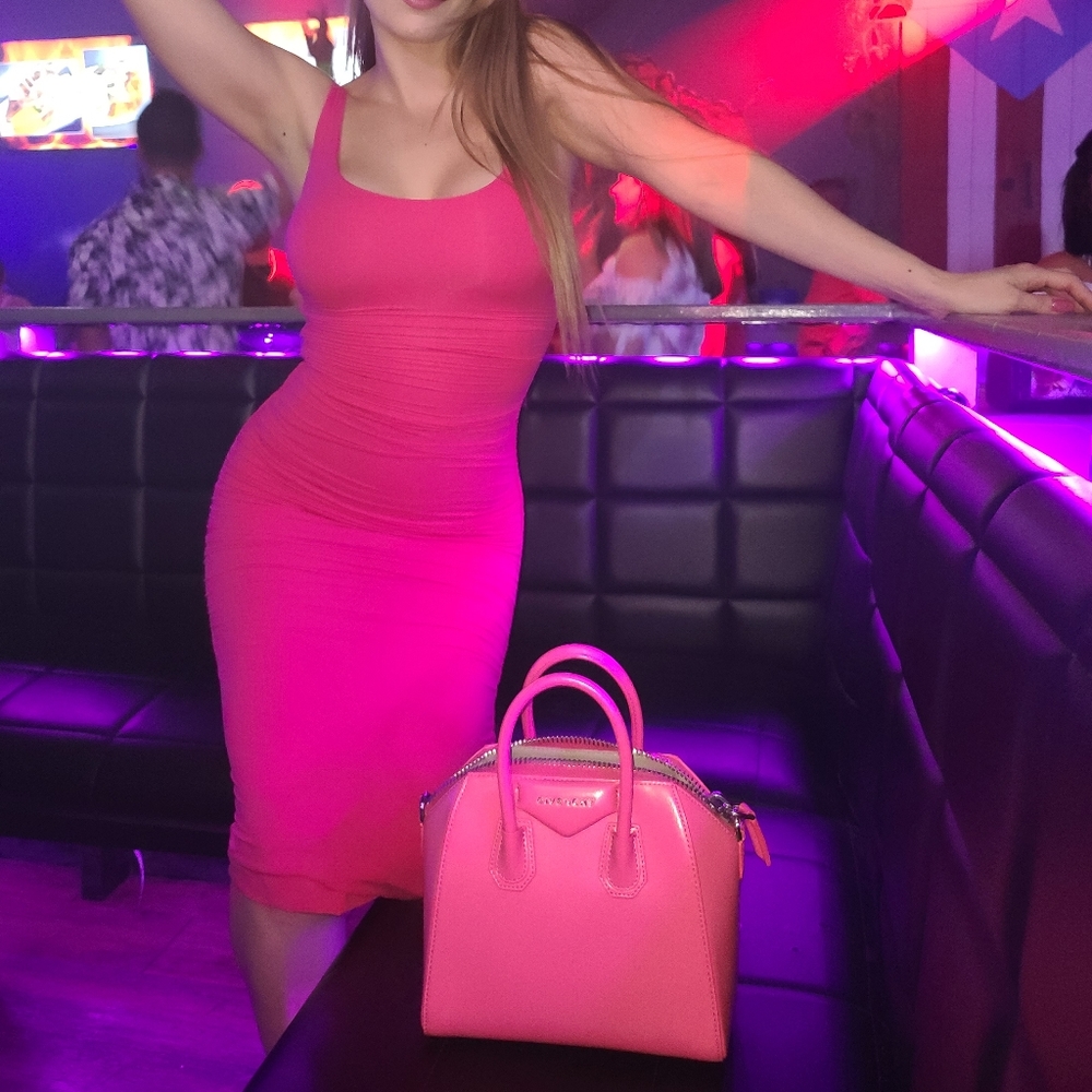 Hot pink Dress